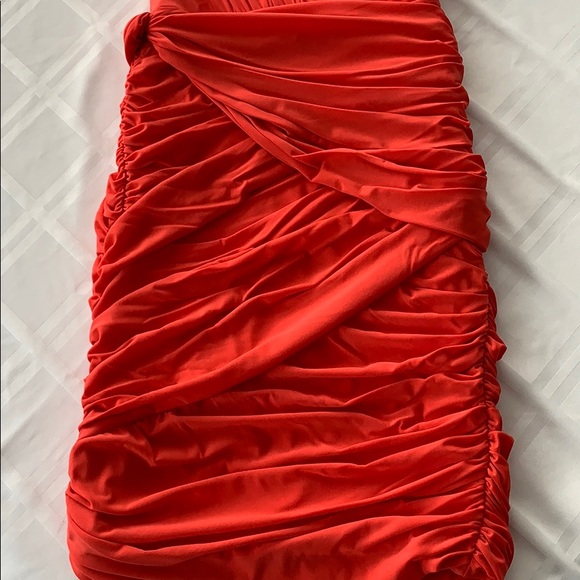 BCBG sleeveless, jersey, cocktail dress- like new - Picture 3 of 7